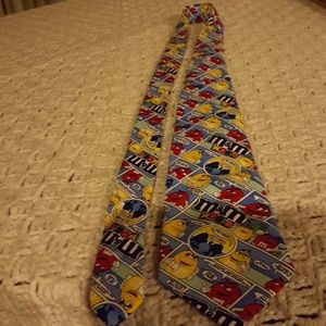 M&M tie.